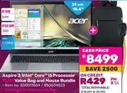 Game Acer Aspire 3 Intel Core i5 Processor Plus Value Bag & Mouse Bundle 850011864/850034523 offer