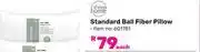Game Always Home Standard Ball Fibre Pillow-Each offer