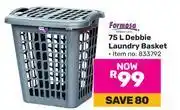 Game Formosa 75Ltr Debbie Laundry Basket offer