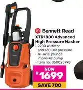 Game Bennett Read XTR1800 Advanced High Pressure Washer offer