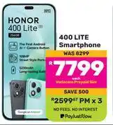 Game Honor 400 Lite Smartphone offer