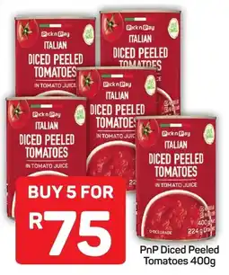 Pick n Pay PnP Diced Peeled Tomatoes offer