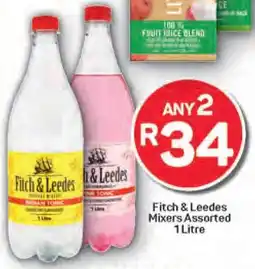 Pick n Pay Fitch & Leedes Mixers Assorted offer