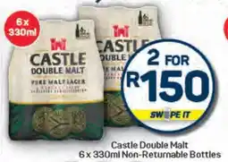 Pick n Pay Castle Double Malt Non-Returnable Bottles offer