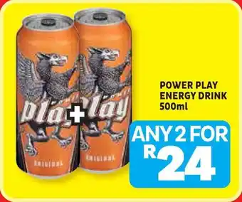 Usave Power play energy drink offer