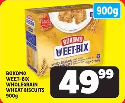 Usave Bokomo weet-bix wholegrain wheat biscuits offer