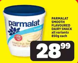 Usave Parmalat smooth flavoured dairy snack offer