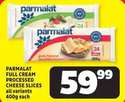 Usave Parmalat full cream processed cheese slices offer