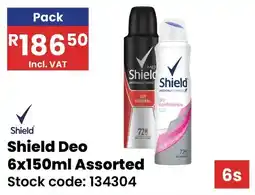 Africa Cash and Carry Shield Deo Assorted offer