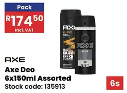 Africa Cash and Carry Axe Deo Assorted offer
