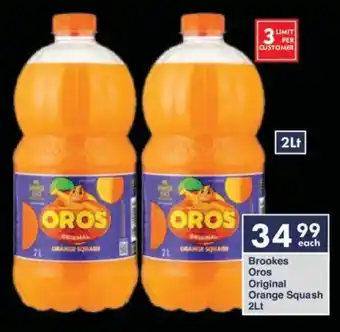 President Hyper Brookes Oros Original Orange Squash offer