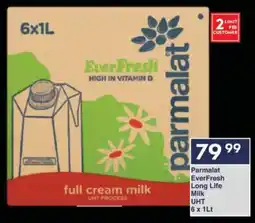 President Hyper Parmalat EverFresh Long Life Milk UHT offer