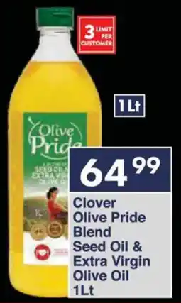 President Hyper Clover Olive Pride Blend Seed Oil & Extra Virgin Olive Oil offer