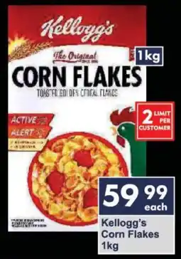 President Hyper Kellogg's Corn Flakes offer