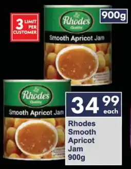 President Hyper Rhodes Smooth Apricot Jam offer