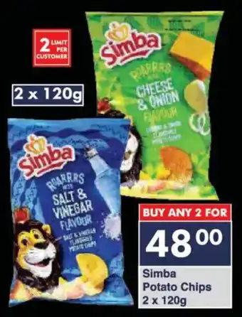 President Hyper Simba Potato Chips offer
