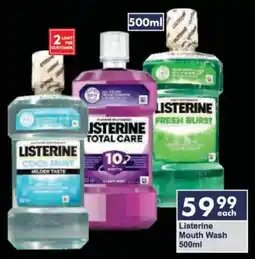 President Hyper Listerine Mouth Wash offer