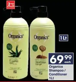 President Hyper Organics Shampoo/ Conditioner offer