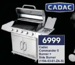 President Hyper Cadac Commander 5 Burner + Side Burner offer