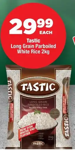 OK Foods Tastic Long Grain Parboiled White Rice offer