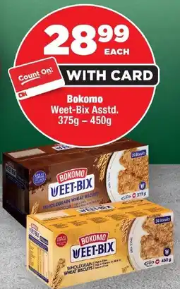 OK Foods Bokomo Weet-Bix offer