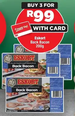 OK Foods Eskort Back Bacon offer