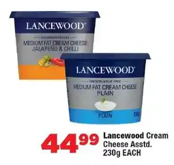 OK Foods Lancewood Cream Cheese offer