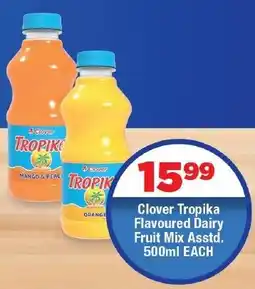 OK Foods Clover Tropika Flavoured Dairy Fruit Mix offer