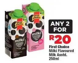 OK Foods First Choice Milki Flavoured Milk offer