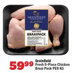 OK Foods Grainfield Fresh Chicken Braai Pack offer