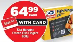 OK Foods Sea Harvest Frozen Fish Fingers offer