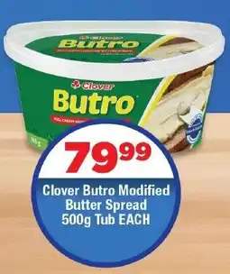 OK Foods Clover Butro Modified Butter Spread Tub offer