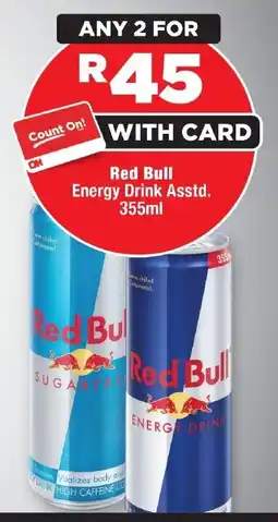 OK Foods Red Bull Energy Drink offer