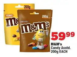 OK Foods M&M's Candy offer