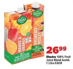 OK Foods Rhodes 100% Fruit Juice Blend offer
