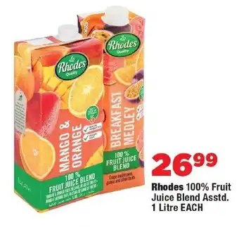 OK Foods Rhodes 100% Fruit Juice Blend offer