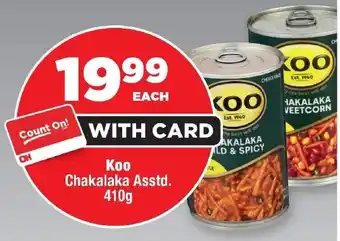 OK Foods Koo Chakalaka offer