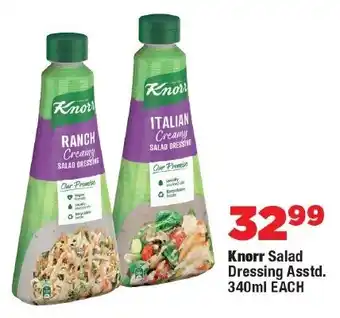 OK Foods Knorr Salad Dressing offer