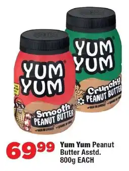OK Foods Yum Yum Peanut Butter offer