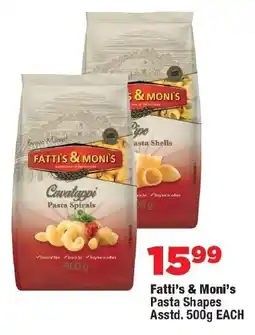 OK Foods Fatti's & Moni's Pasta Shapes offer