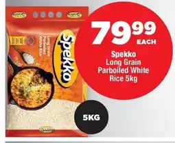 OK Foods Spekko Long Grain Parboiled White Rice offer