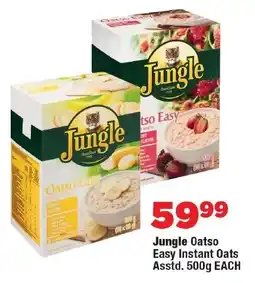OK Foods Jungle Oatso Easy Instant Oats offer