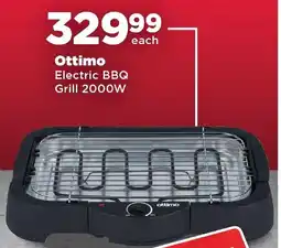 OK Foods Ottimo Electric BBQ Grill 2000W offer