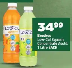 OK Foods Brookes Low-Cal Squash Concentrate offer