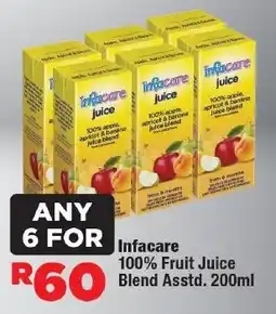 OK Foods Infacare 100% Fruit Juice Blend offer
