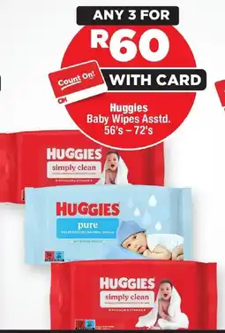 OK Foods Huggies Baby Wipes offer