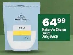 OK Foods Nature's Choice Xylitol offer