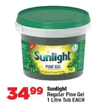OK Foods Sunlight Regular Pine Gel Tub offer