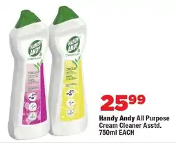 OK Foods Handy Andy All Purpose Cream Cleaner offer