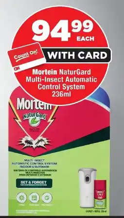 OK Foods Mortein NaturGard Multi-Insect Automatic Control System offer